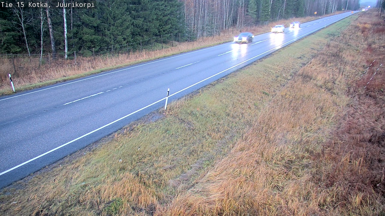 Kelikamerat Kuva Tie 15 Kotka, Juurikorpi, Kotka, Kymenlaakso