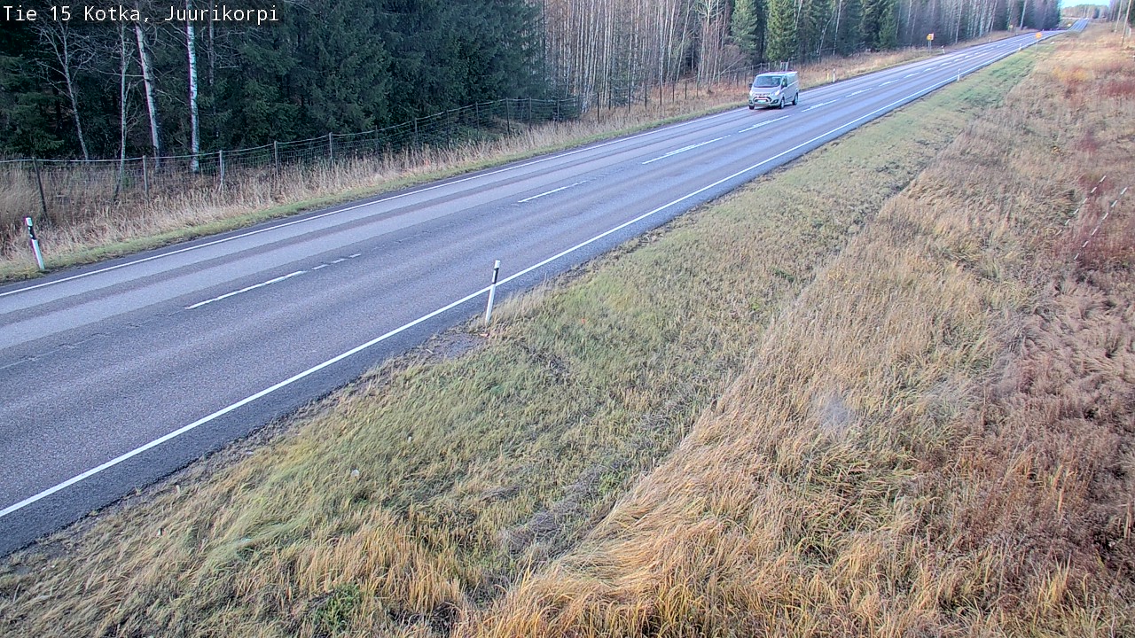 Kelikamerat Kuva Tie 15 Kotka, Juurikorpi, Kotka, Kymenlaakso
