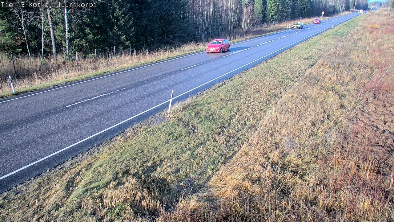 Kelikamerat Kuva Tie 15 Kotka, Juurikorpi, Kotka, Kymenlaakso