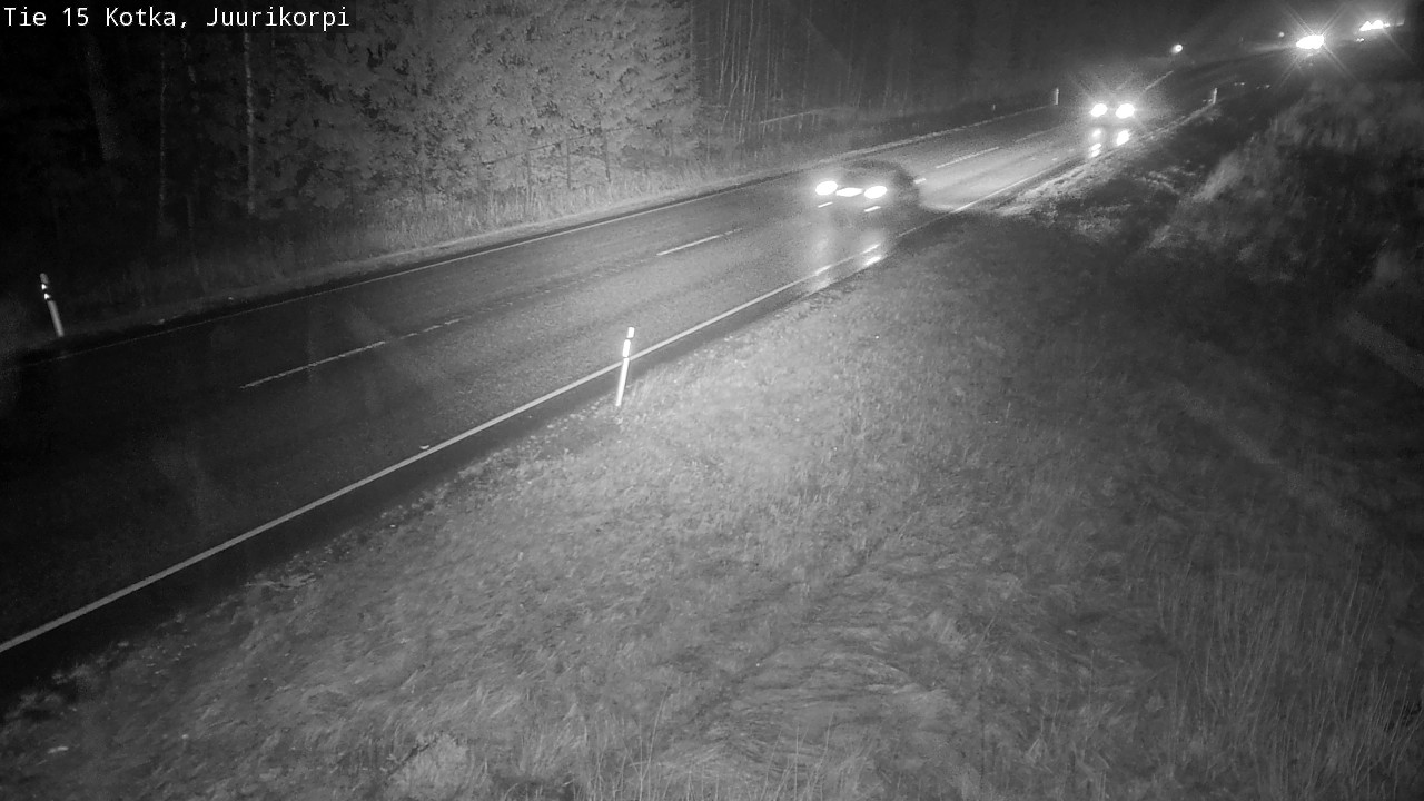 Weather Camera Image Road 15 Kotka, Juurikorpi, Kotka, Kymenlaakso