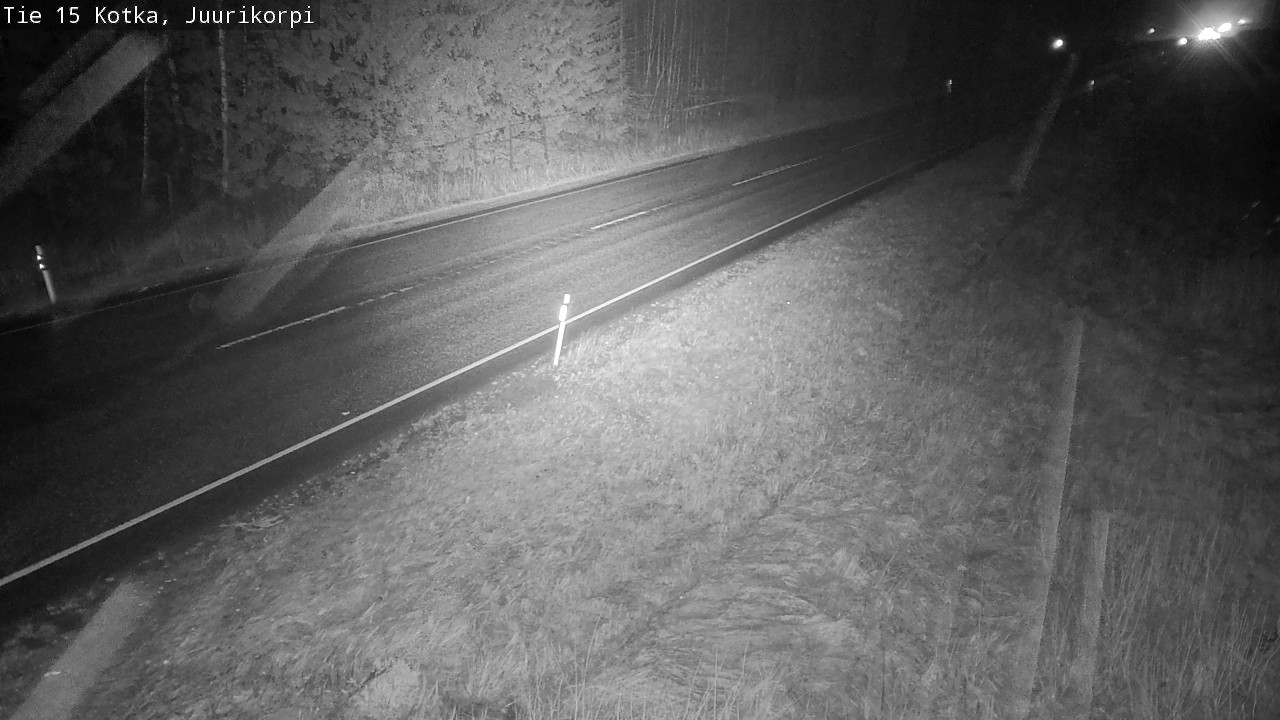Weather Camera Image Road 15 Kotka, Juurikorpi, Kotka, Kymenlaakso