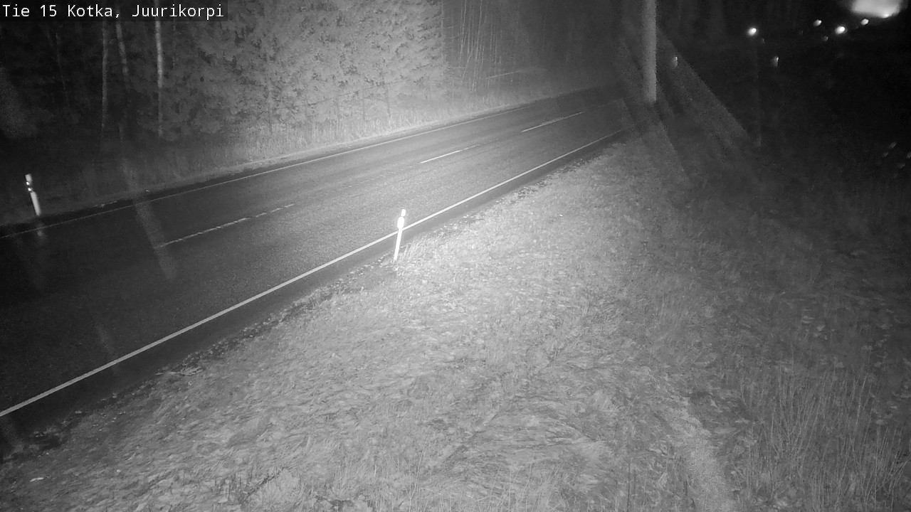 Weather Camera Image Road 15 Kotka, Juurikorpi, Kotka, Kymenlaakso