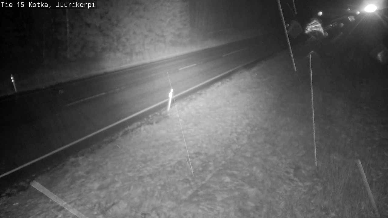 Weather Camera Image Road 15 Kotka, Juurikorpi, Kotka, Kymenlaakso