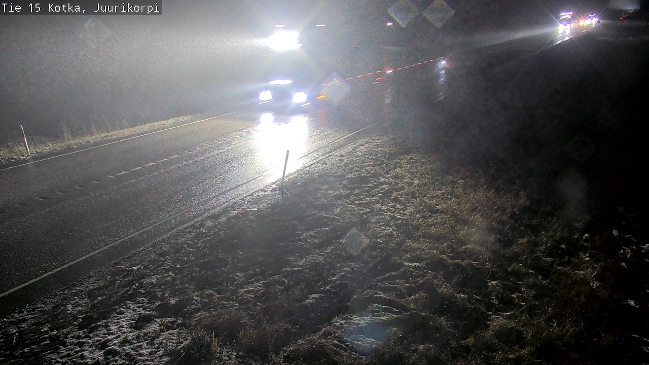 Weather Camera Image Road 15 Kotka, Juurikorpi, Kotka, Kymenlaakso