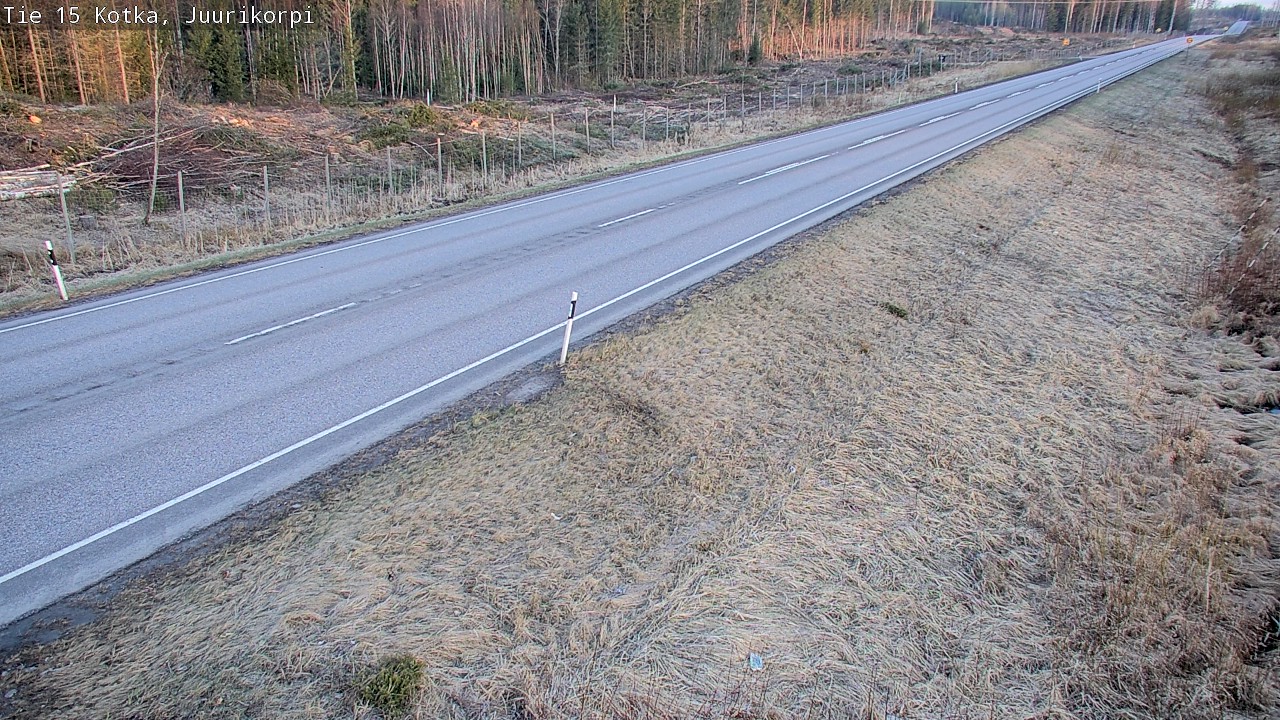 Kelikamerat Kuva Tie 15 Kotka, Juurikorpi, Kotka, Kymenlaakso