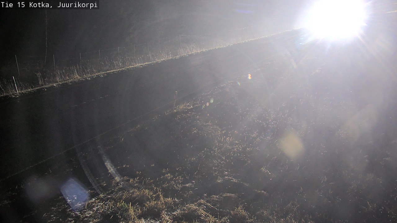 Weather Camera Image Road 15 Kotka, Juurikorpi, Kotka, Kymenlaakso