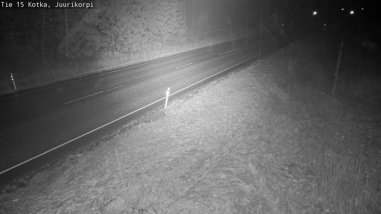 Weather Camera Image Road 15 Kotka, Juurikorpi, Kotka, Kymenlaakso