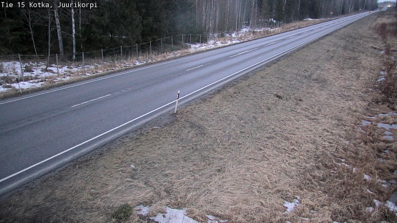 Kelikamerat Kuva Tie 15 Kotka, Juurikorpi, Kotka, Kymenlaakso