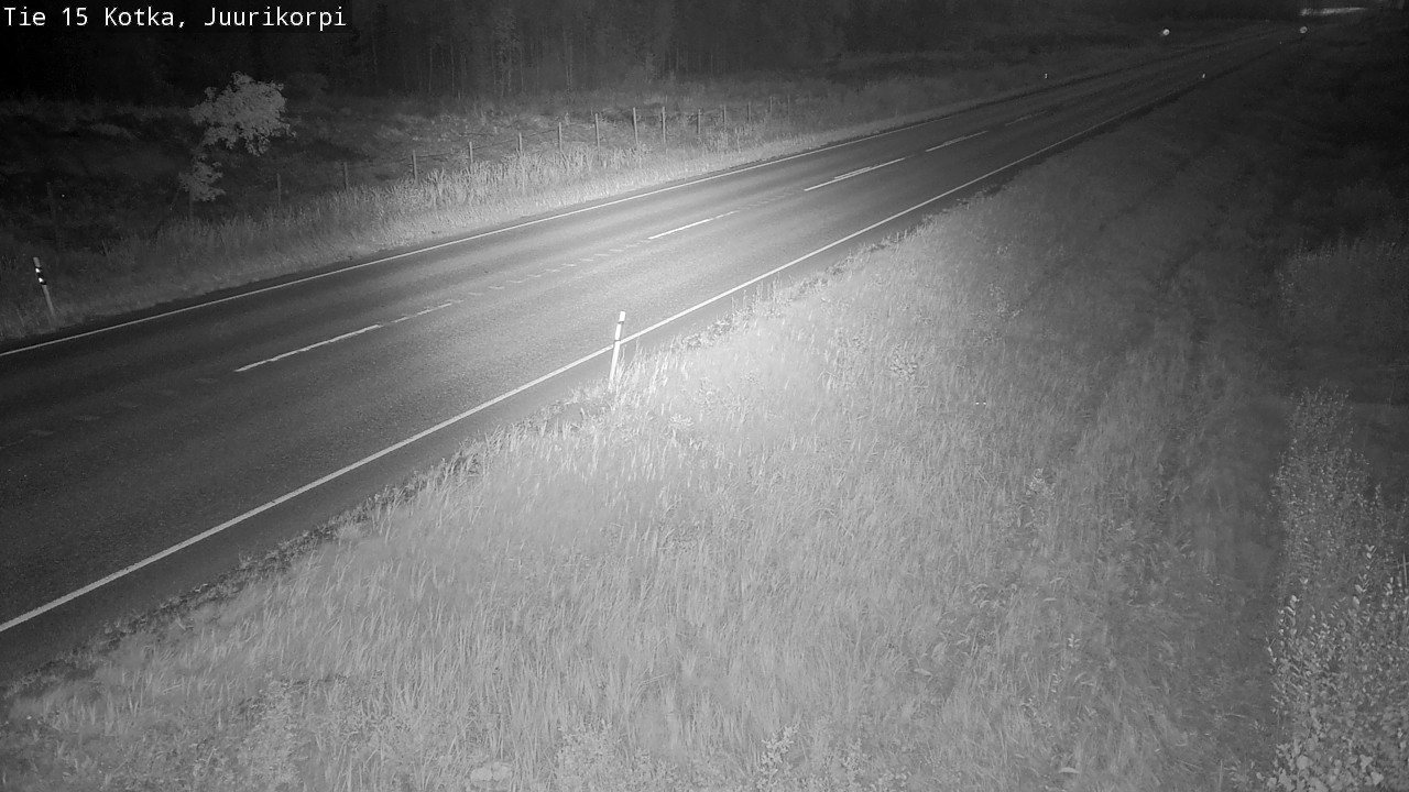 Weather Camera Image Väg 15 Kotka, Juurikorpi, Kotka, Kymenlaakso