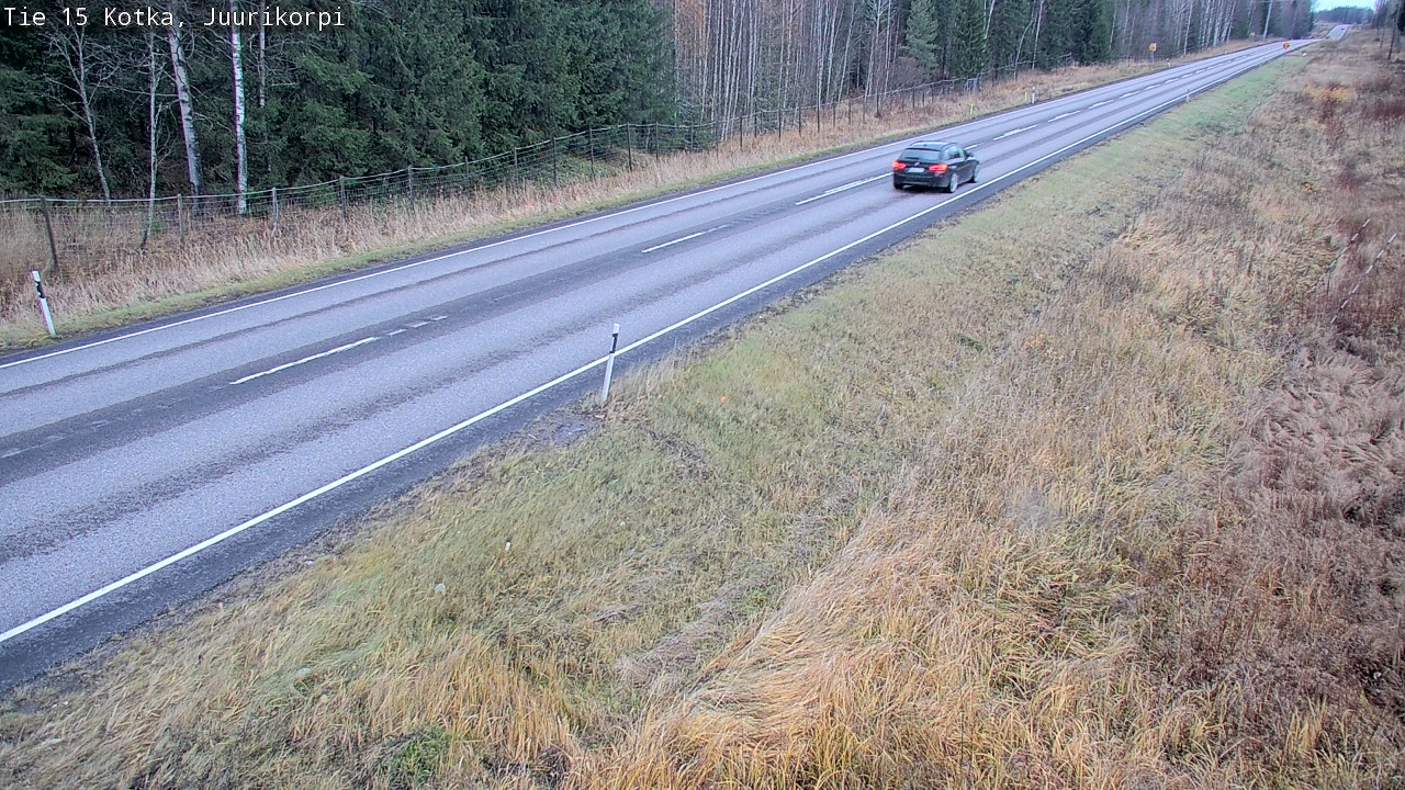 Kelikamerat Kuva Tie 15 Kotka, Juurikorpi, Kotka, Kymenlaakso