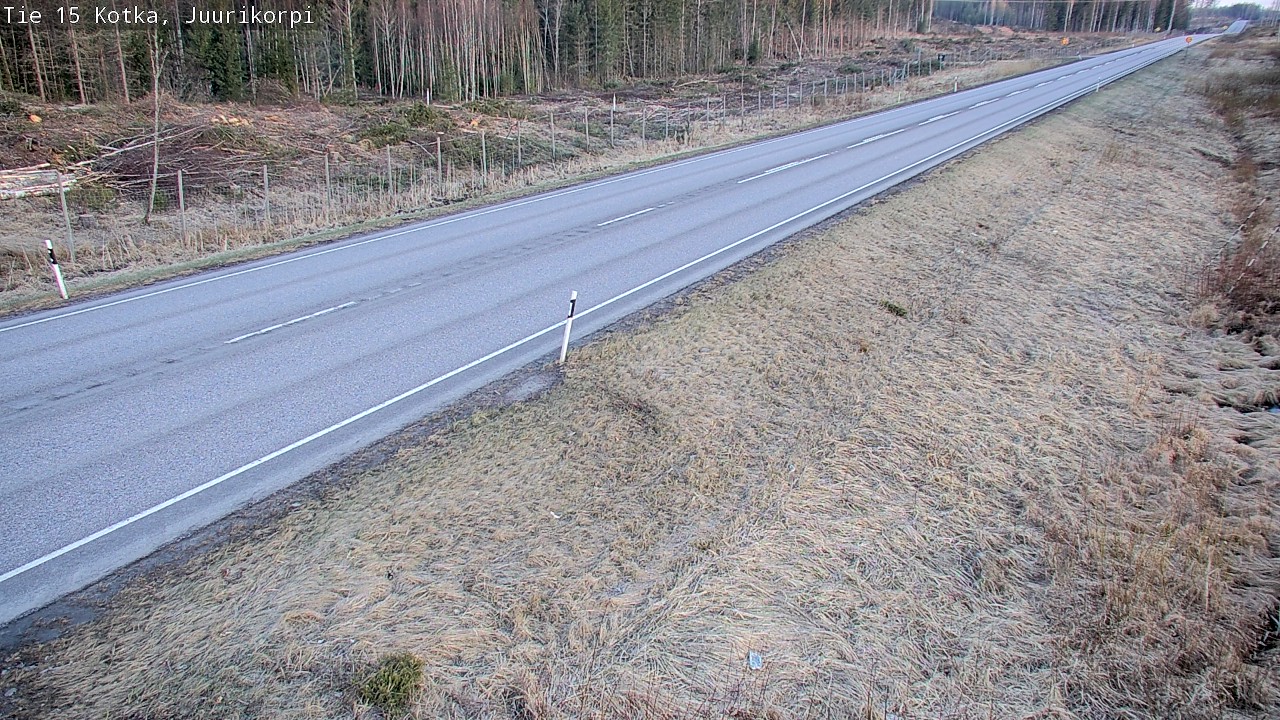 Kelikamerat Kuva Tie 15 Kotka, Juurikorpi, Kotka, Kymenlaakso