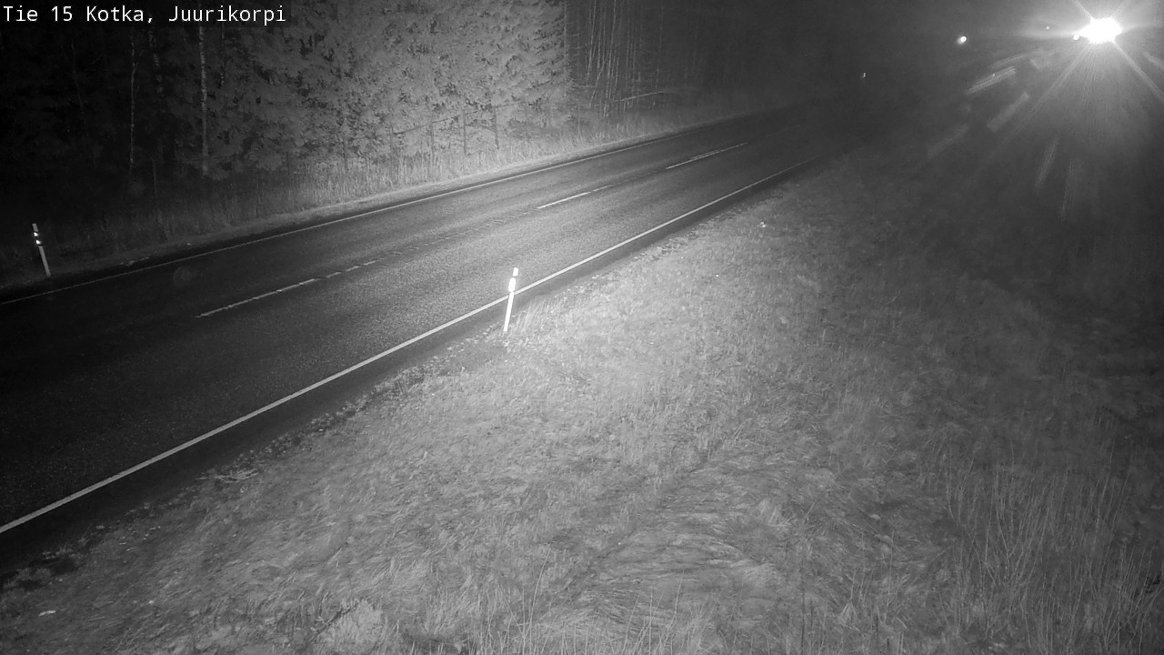 Weather Camera Image Road 15 Kotka, Juurikorpi, Kotka, Kymenlaakso