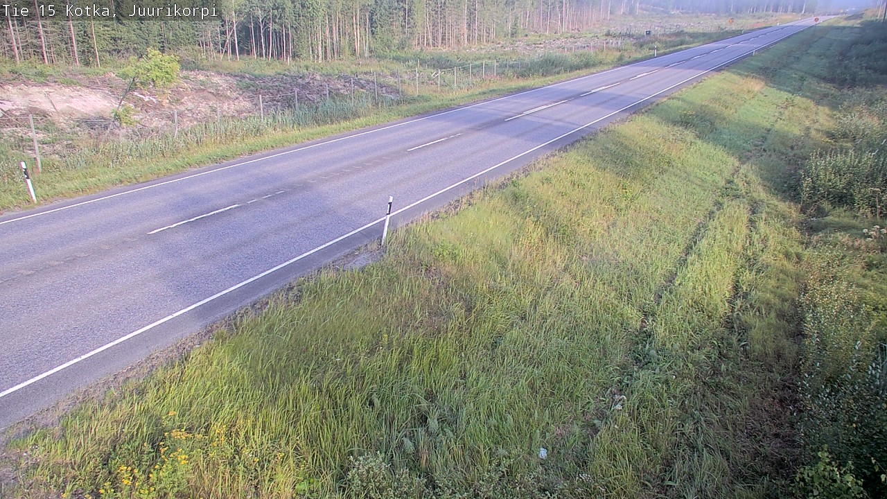 Kelikamerat Kuva Tie 15 Kotka, Juurikorpi, Kotka, Kymenlaakso