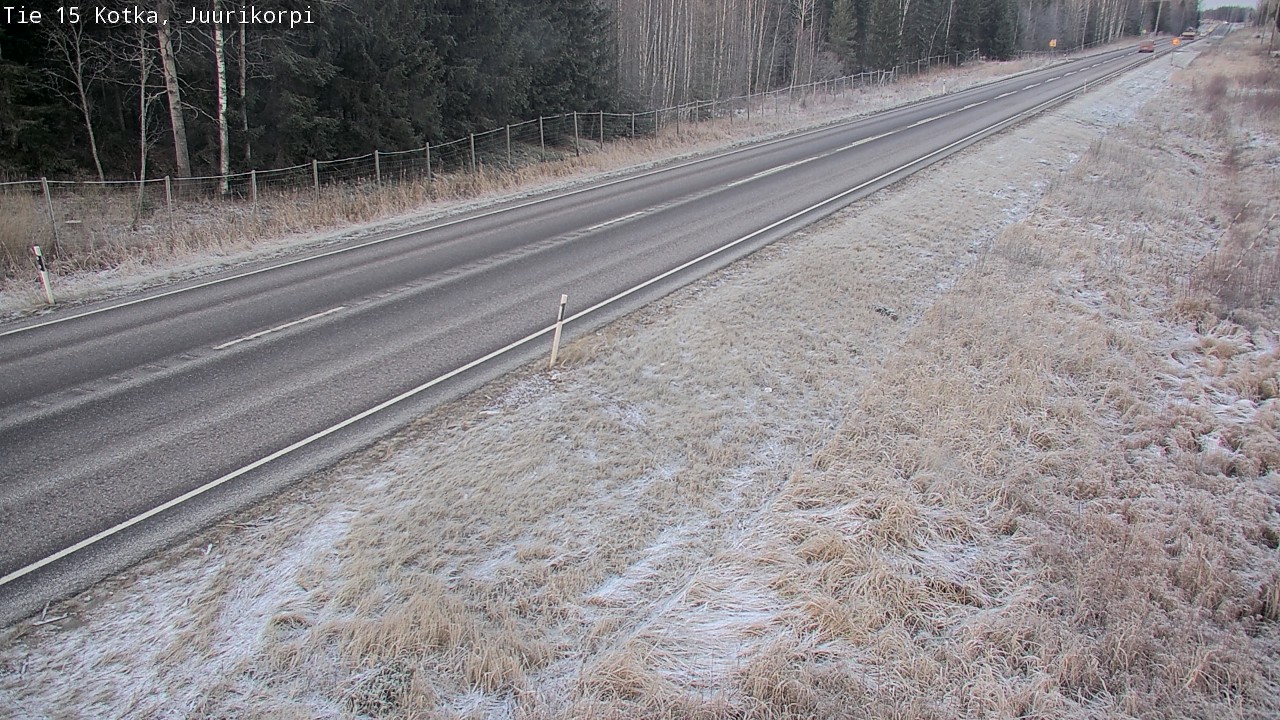 Kelikamerat Kuva Tie 15 Kotka, Juurikorpi, Kotka, Kymenlaakso
