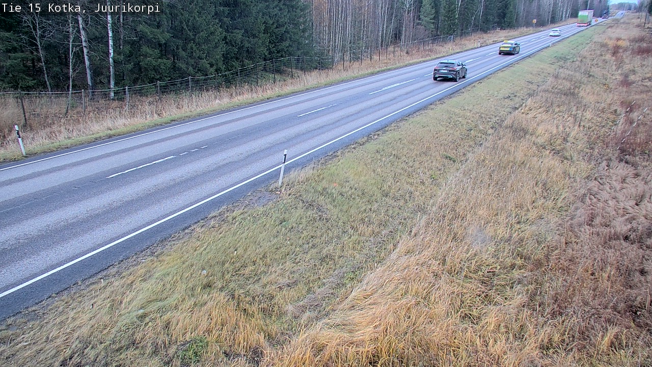 Kelikamerat Kuva Tie 15 Kotka, Juurikorpi, Kotka, Kymenlaakso