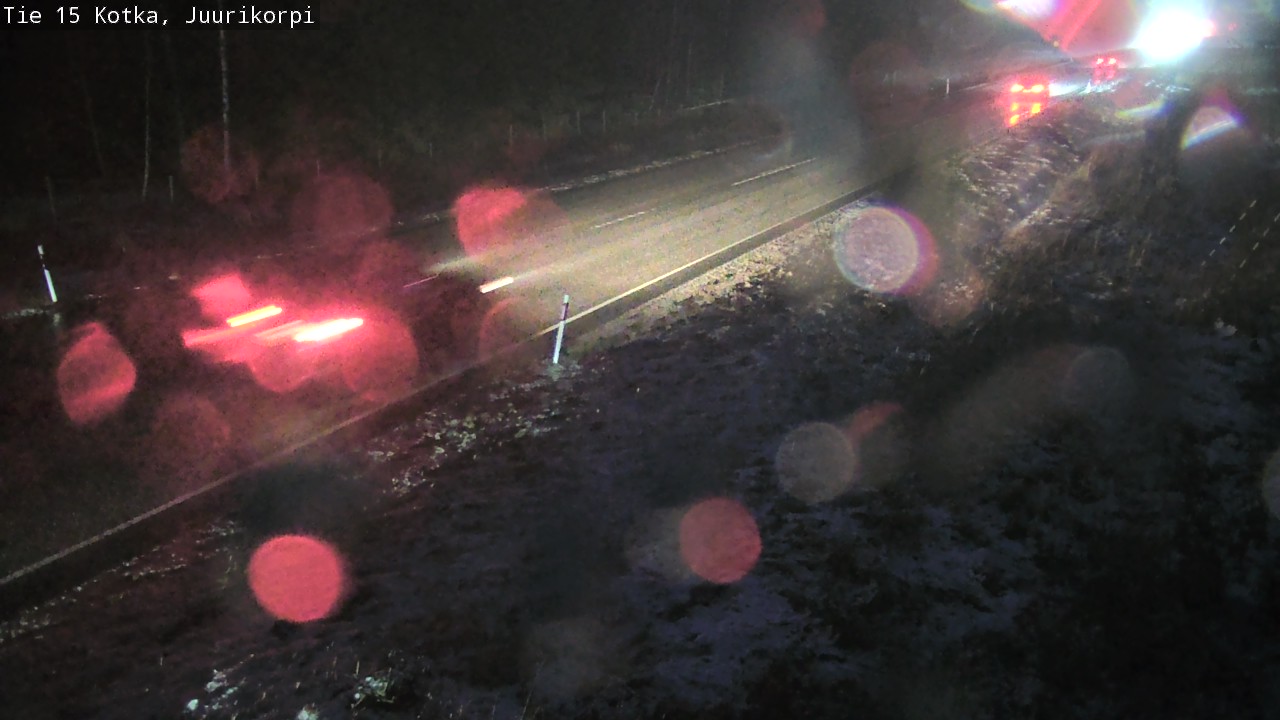 Weather Camera Image Road 15 Kotka, Juurikorpi, Kotka, Kymenlaakso