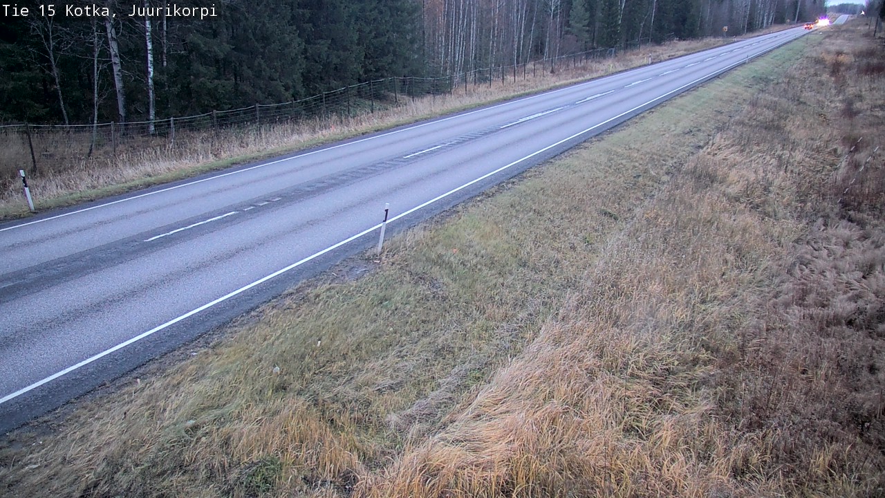 Kelikamerat Kuva Tie 15 Kotka, Juurikorpi, Kotka, Kymenlaakso