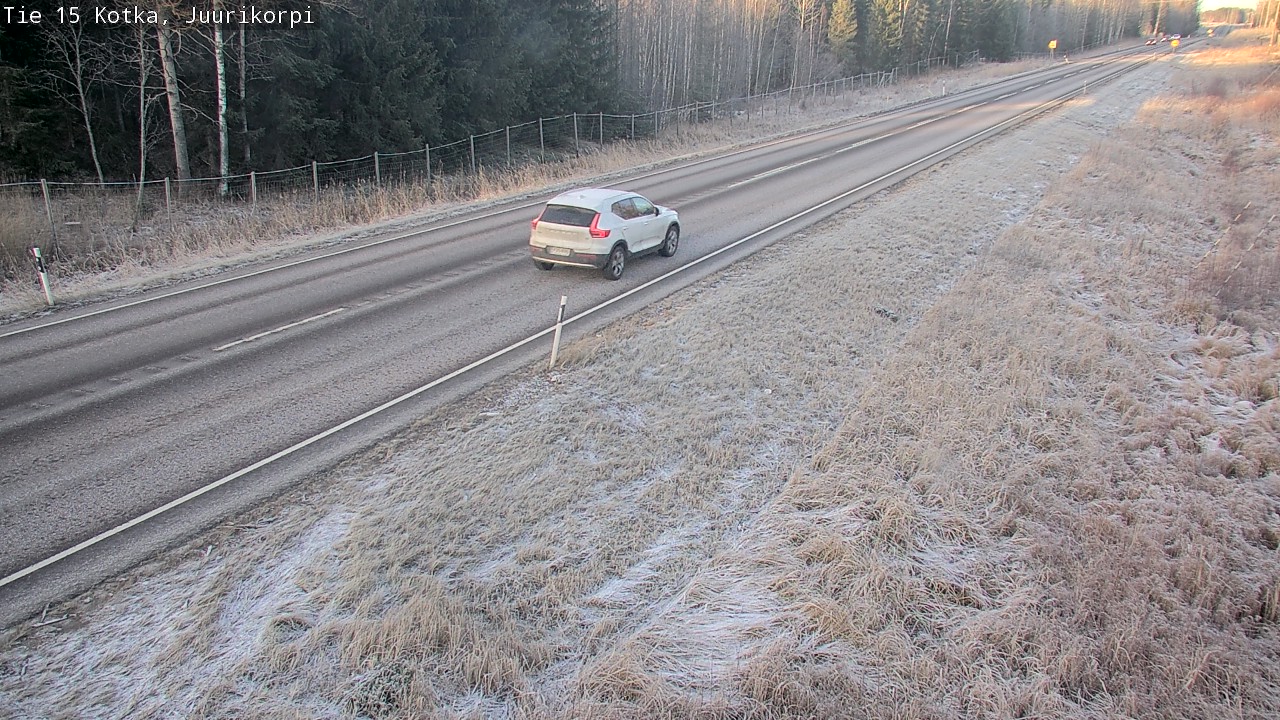 Kelikamerat Kuva Tie 15 Kotka, Juurikorpi, Kotka, Kymenlaakso