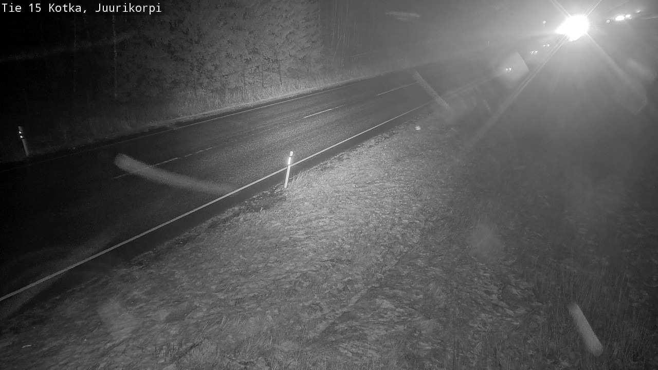 Weather Camera Image Road 15 Kotka, Juurikorpi, Kotka, Kymenlaakso