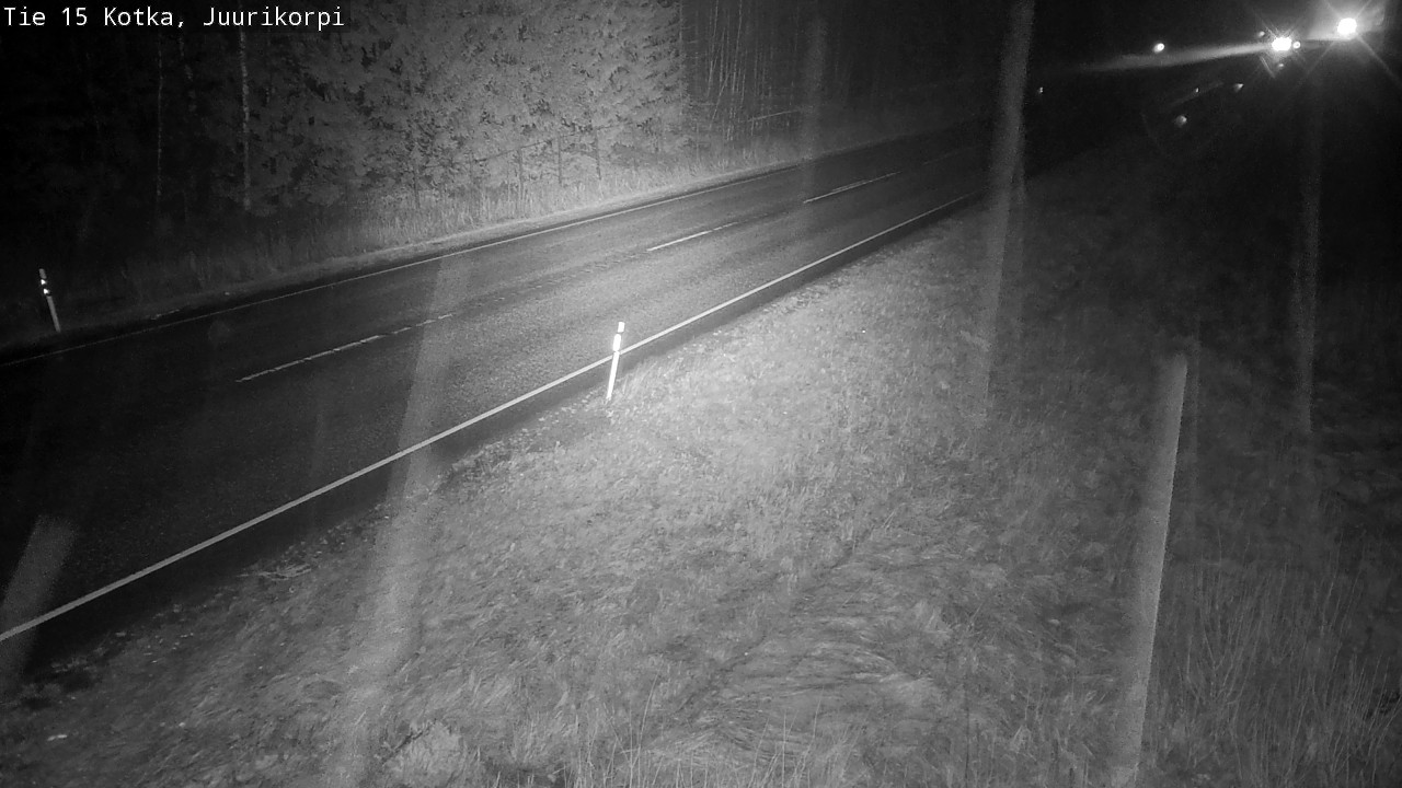Weather Camera Image Road 15 Kotka, Juurikorpi, Kotka, Kymenlaakso