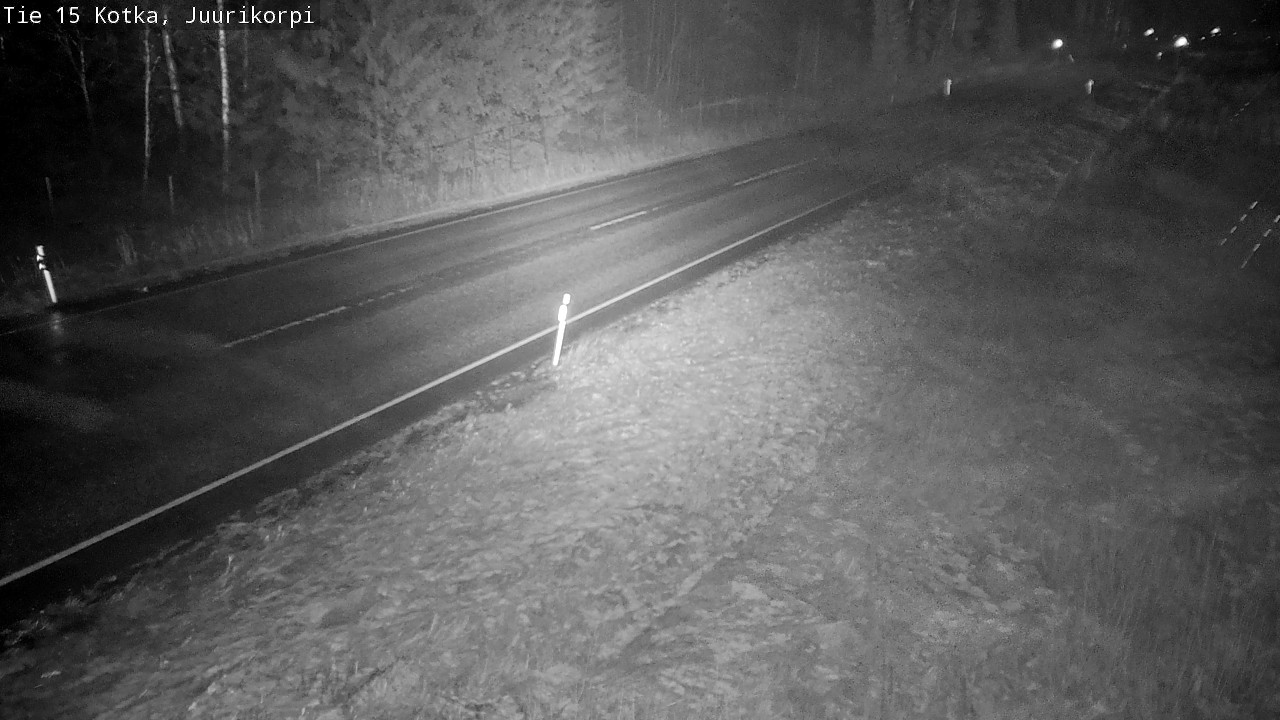Weather Camera Image Road 15 Kotka, Juurikorpi, Kotka, Kymenlaakso