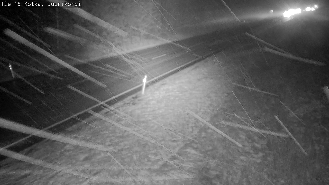 Weather Camera Image Road 15 Kotka, Juurikorpi, Kotka, Kymenlaakso
