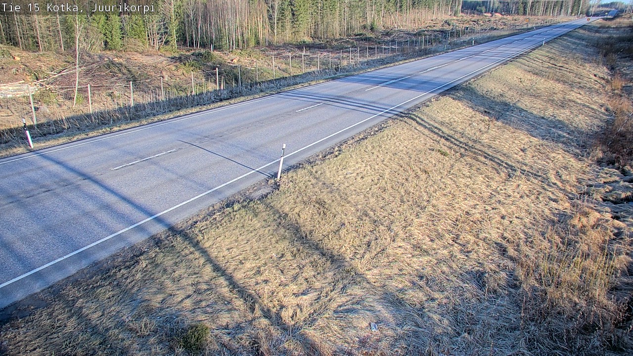 Kelikamerat Kuva Tie 15 Kotka, Juurikorpi, Kotka, Kymenlaakso