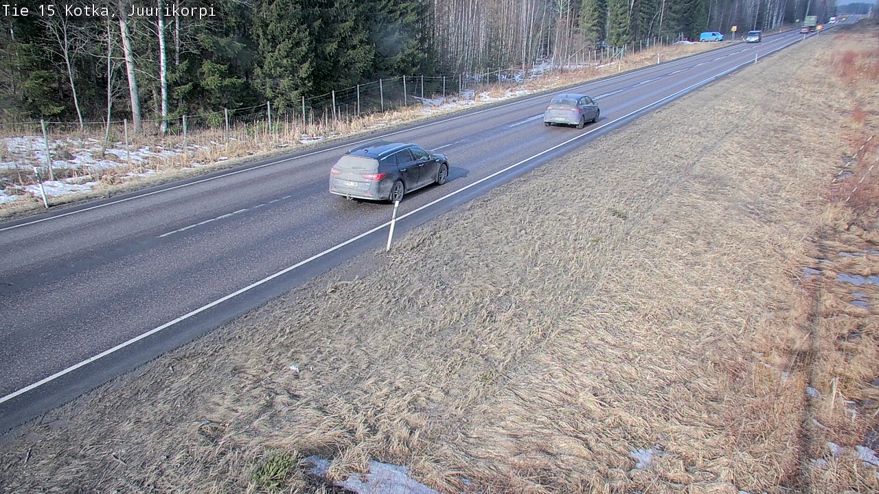 Kelikamerat Kuva Tie 15 Kotka, Juurikorpi, Kotka, Kymenlaakso