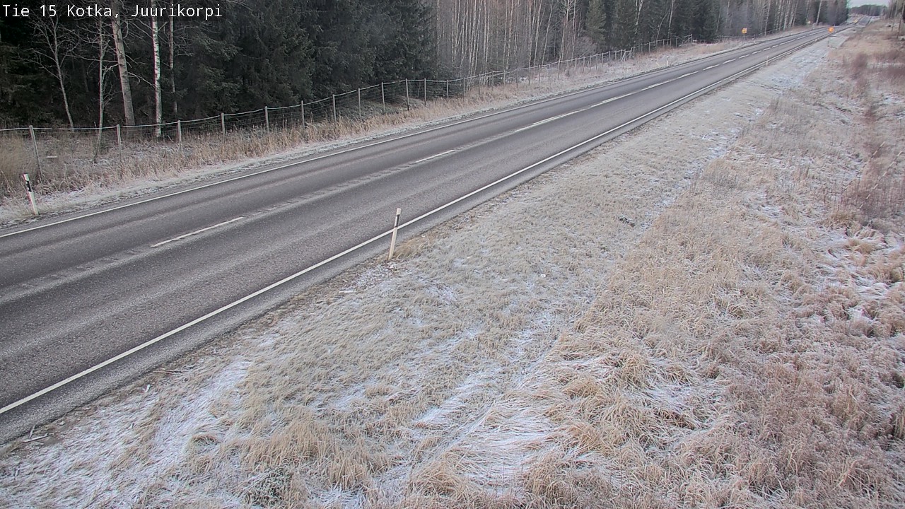 Kelikamerat Kuva Tie 15 Kotka, Juurikorpi, Kotka, Kymenlaakso