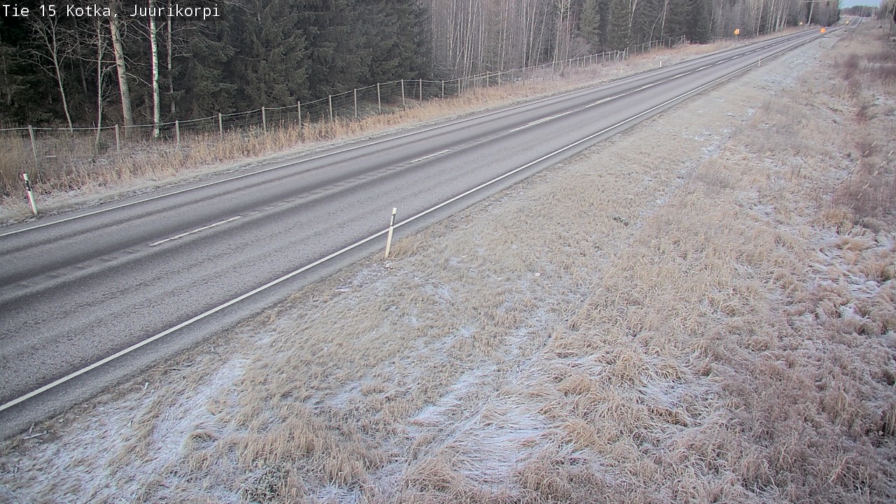 Kelikamerat Kuva Tie 15 Kotka, Juurikorpi, Kotka, Kymenlaakso