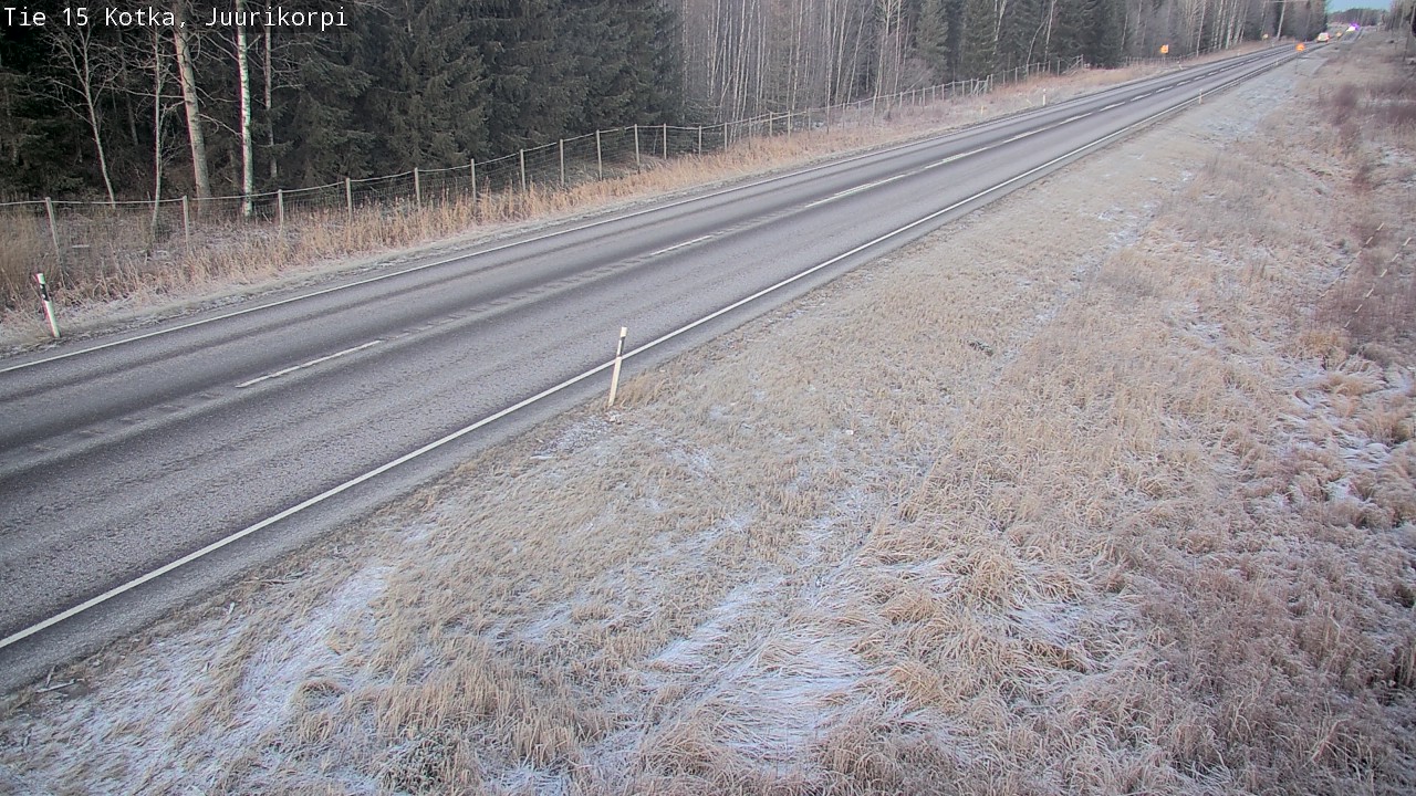 Kelikamerat Kuva Tie 15 Kotka, Juurikorpi, Kotka, Kymenlaakso