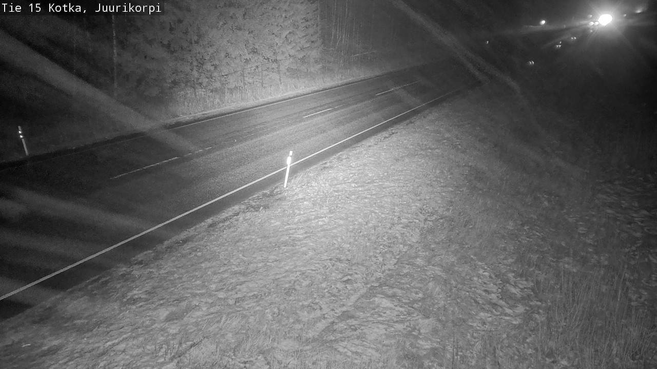 Weather Camera Image Road 15 Kotka, Juurikorpi, Kotka, Kymenlaakso