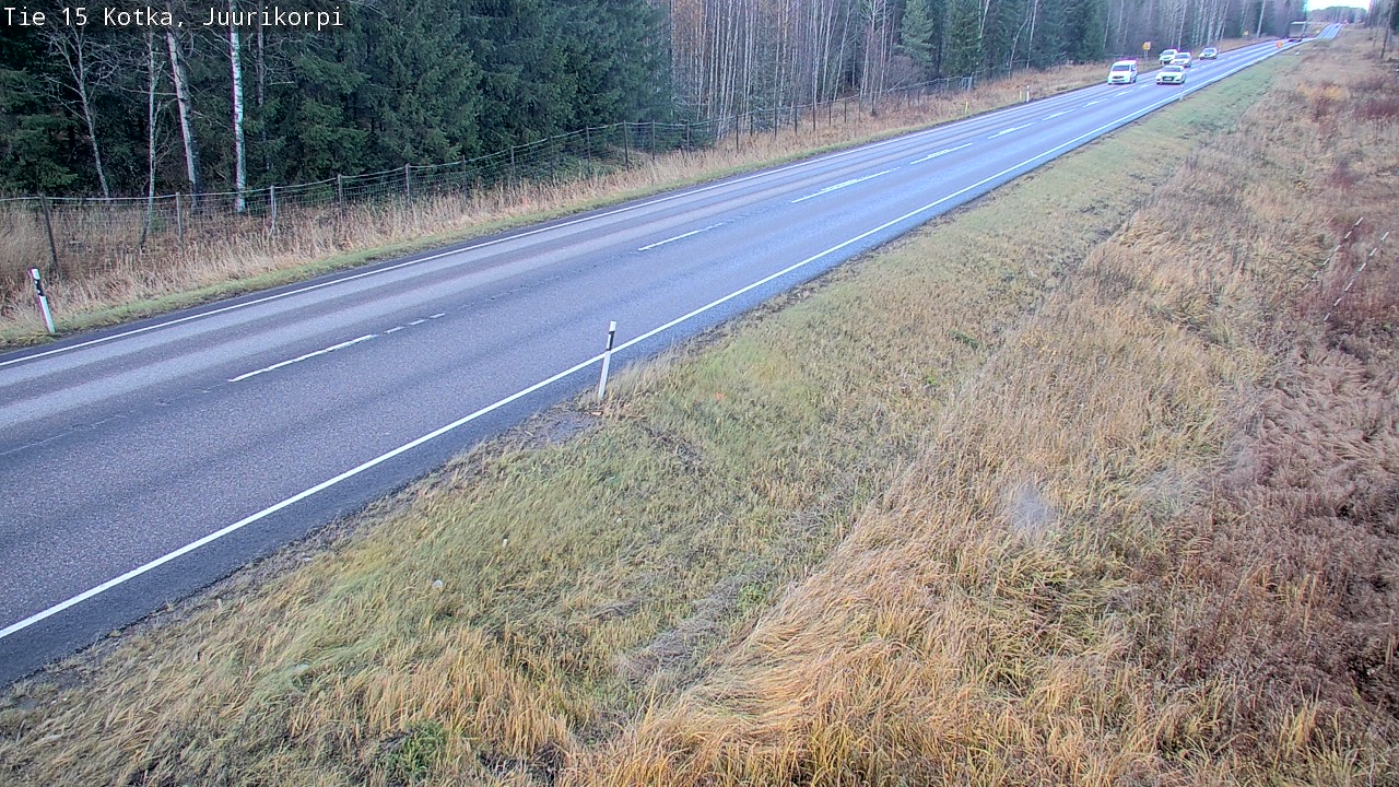 Kelikamerat Kuva Tie 15 Kotka, Juurikorpi, Kotka, Kymenlaakso