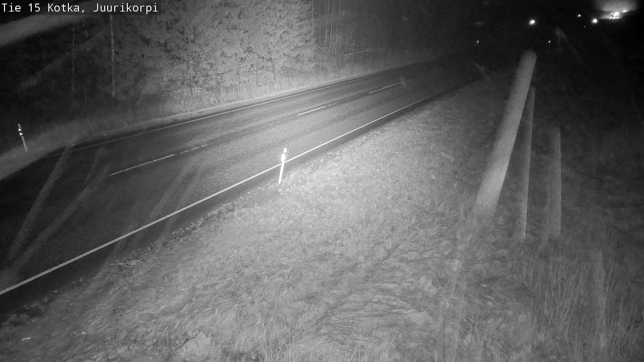 Weather Camera Image Road 15 Kotka, Juurikorpi, Kotka, Kymenlaakso