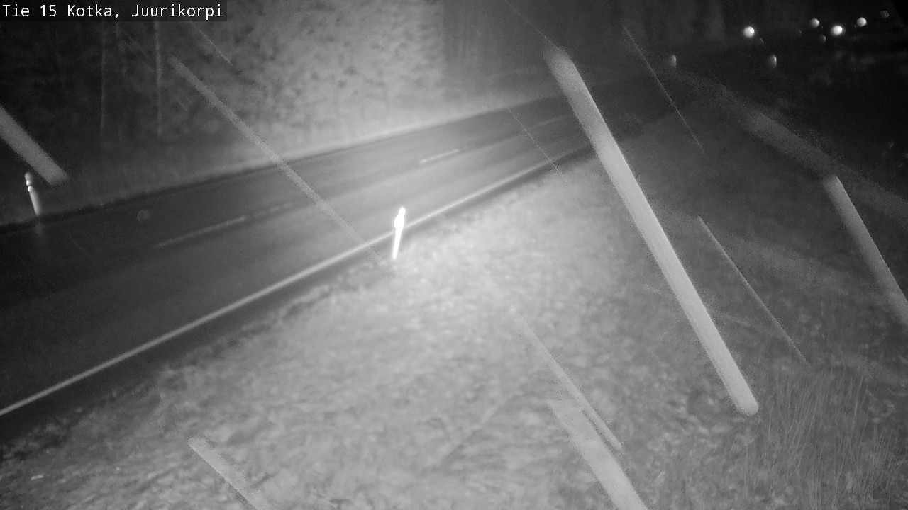 Weather Camera Image Road 15 Kotka, Juurikorpi, Kotka, Kymenlaakso