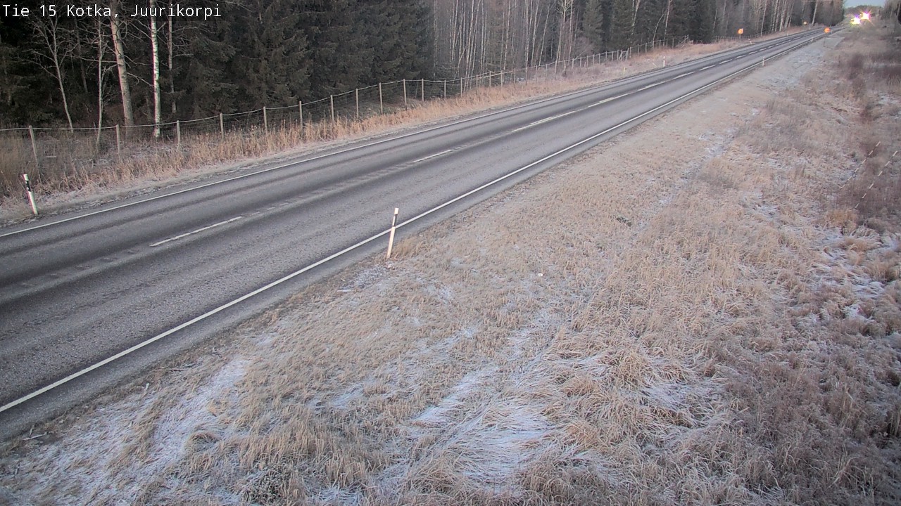 Kelikamerat Kuva Tie 15 Kotka, Juurikorpi, Kotka, Kymenlaakso