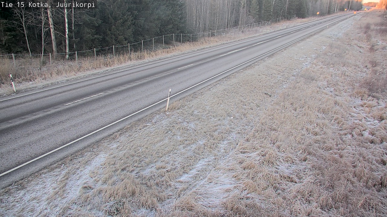 Kelikamerat Kuva Tie 15 Kotka, Juurikorpi, Kotka, Kymenlaakso