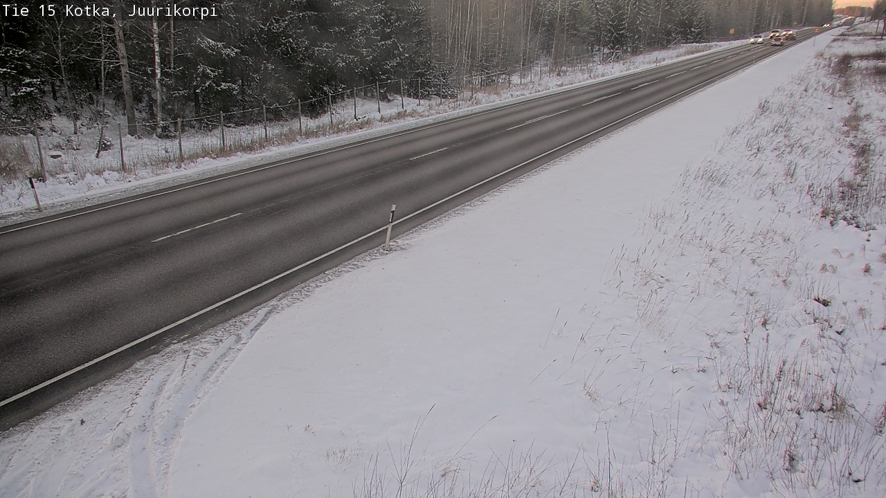 Kelikamerat Kuva Tie 15 Kotka, Juurikorpi, Kotka, Kymenlaakso