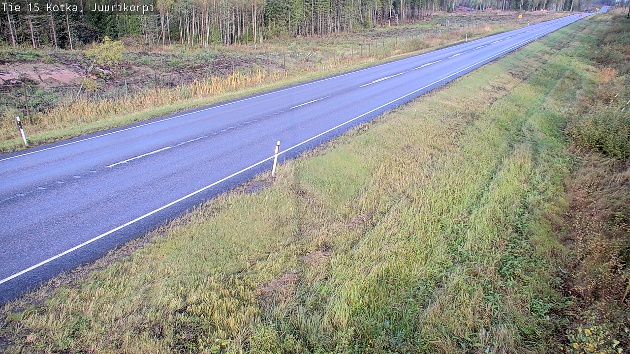 Kelikamerat Kuva Tie 15 Kotka, Juurikorpi, Kotka, Kymenlaakso