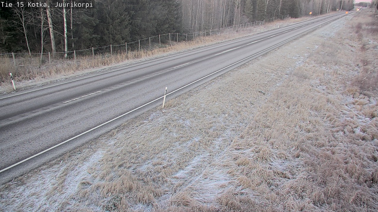 Kelikamerat Kuva Tie 15 Kotka, Juurikorpi, Kotka, Kymenlaakso