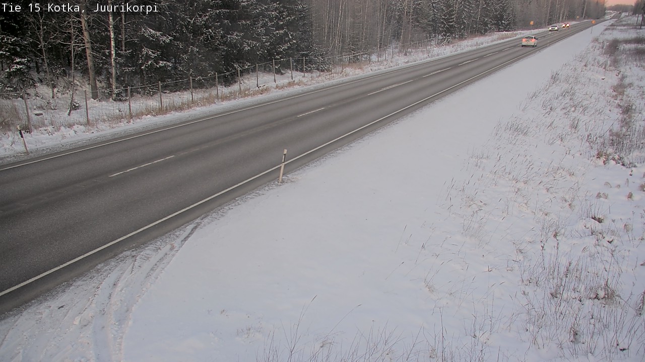 Kelikamerat Kuva Tie 15 Kotka, Juurikorpi, Kotka, Kymenlaakso