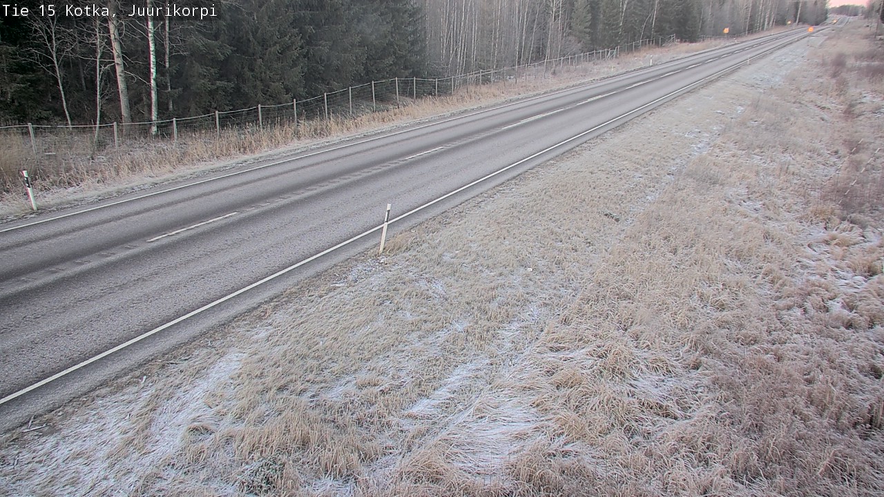 Kelikamerat Kuva Tie 15 Kotka, Juurikorpi, Kotka, Kymenlaakso