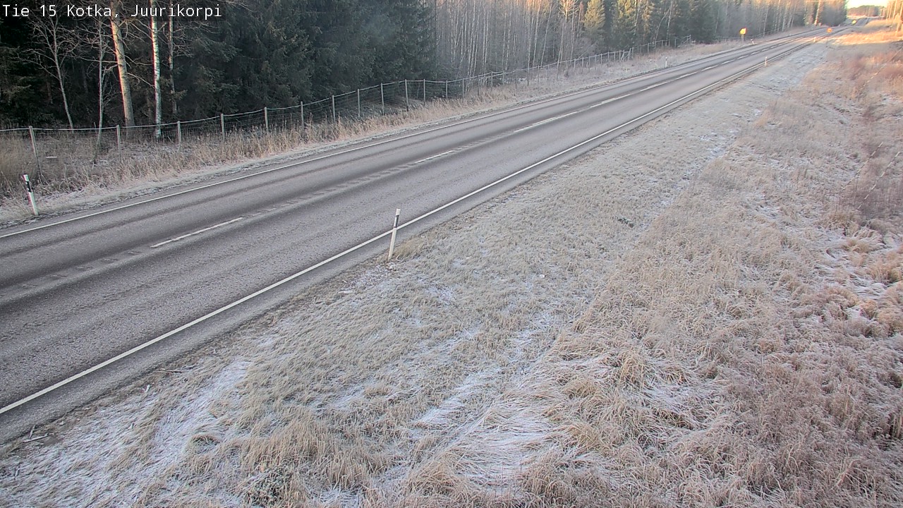 Kelikamerat Kuva Tie 15 Kotka, Juurikorpi, Kotka, Kymenlaakso