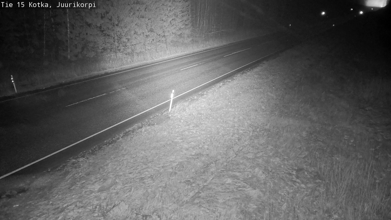 Weather Camera Image Road 15 Kotka, Juurikorpi, Kotka, Kymenlaakso