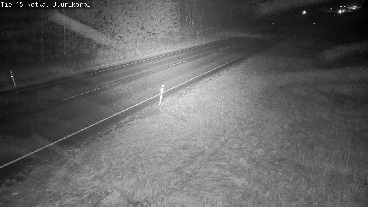 Weather Camera Image Road 15 Kotka, Juurikorpi, Kotka, Kymenlaakso