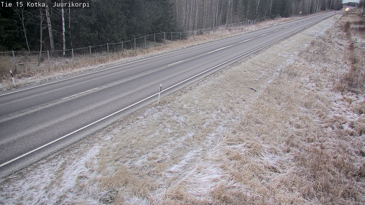 Kelikamerat Kuva Tie 15 Kotka, Juurikorpi, Kotka, Kymenlaakso