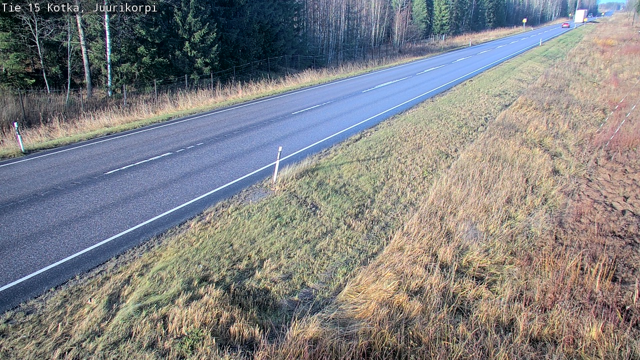 Kelikamerat Kuva Tie 15 Kotka, Juurikorpi, Kotka, Kymenlaakso