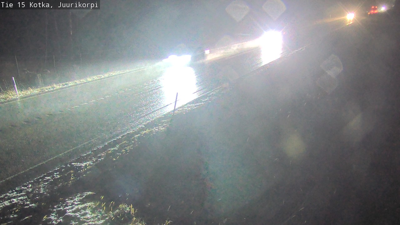 Weather Camera Image Road 15 Kotka, Juurikorpi, Kotka, Kymenlaakso