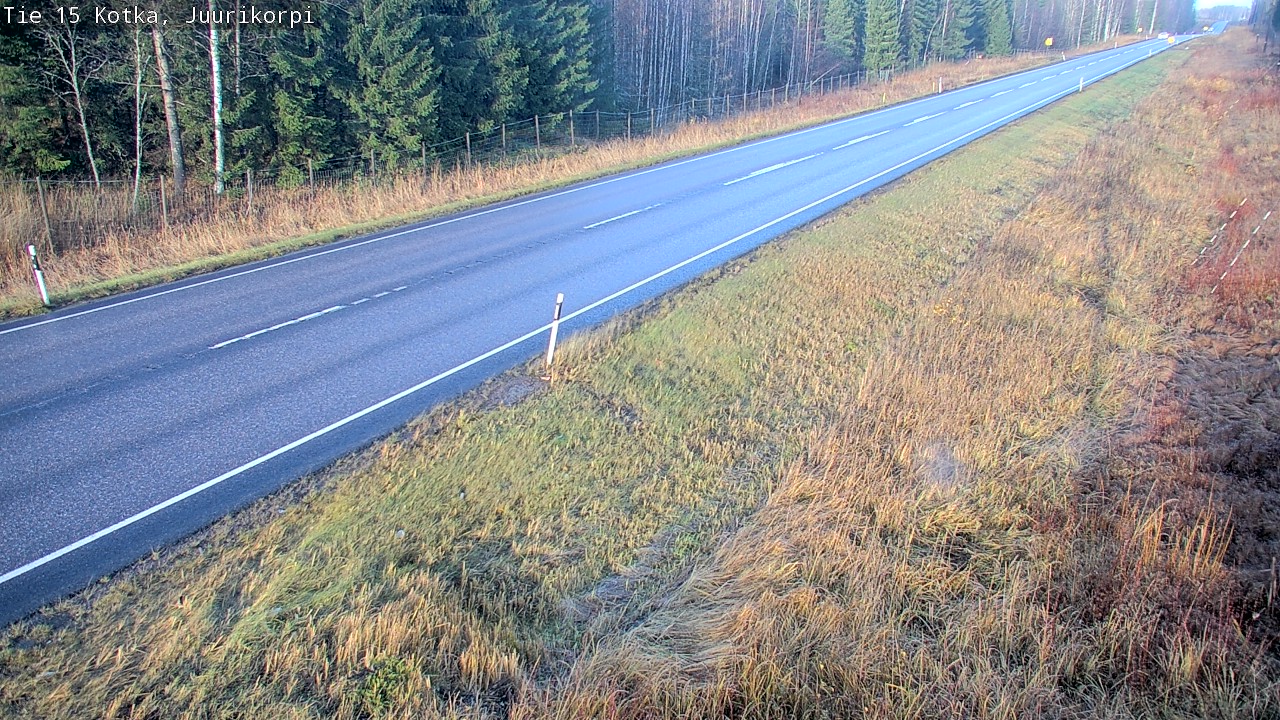 Kelikamerat Kuva Tie 15 Kotka, Juurikorpi, Kotka, Kymenlaakso