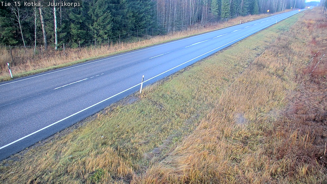 Kelikamerat Kuva Tie 15 Kotka, Juurikorpi, Kotka, Kymenlaakso